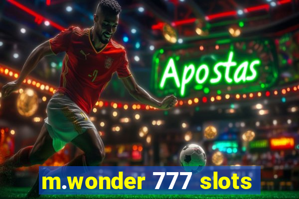 m.wonder 777 slots